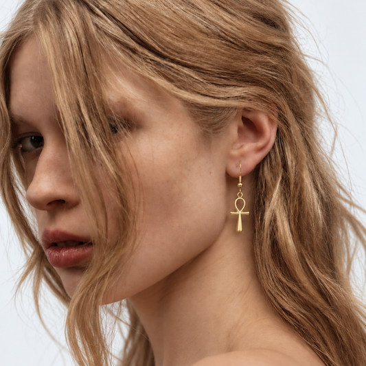 Pendientes Cruz Gitana